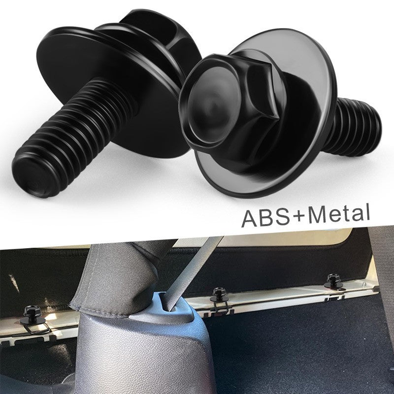 40x Car Body Bolts Screw Fastener Fender M6-1.0x 16mm Long-10mm Hex-17mm Washer