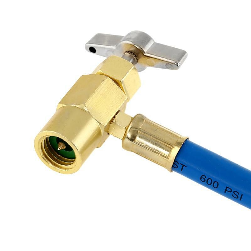 BPV31 Bullet Piercing Tap Valve Kits Home Refrigerator W/ Pressure Gauge Mini