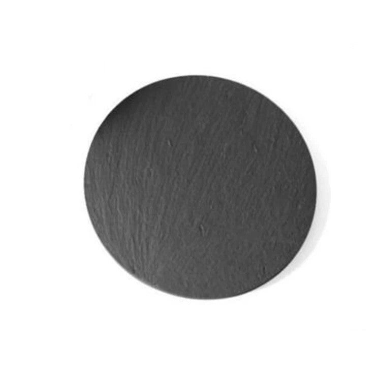 Linea Round Slate Coasters - 10cm - Pack of 12