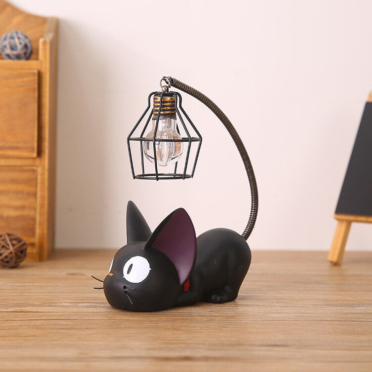 Desk Lamp Cat Form Nightlight Decor Creative Gift Light Bedroom Garden Ornaments