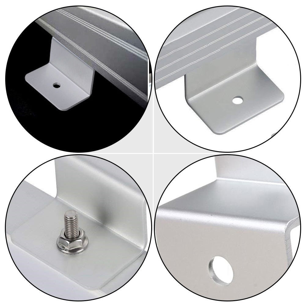 4 Pcs Mounting Hardware Roof Brackets Solar Panel for Motorhome Mounted
