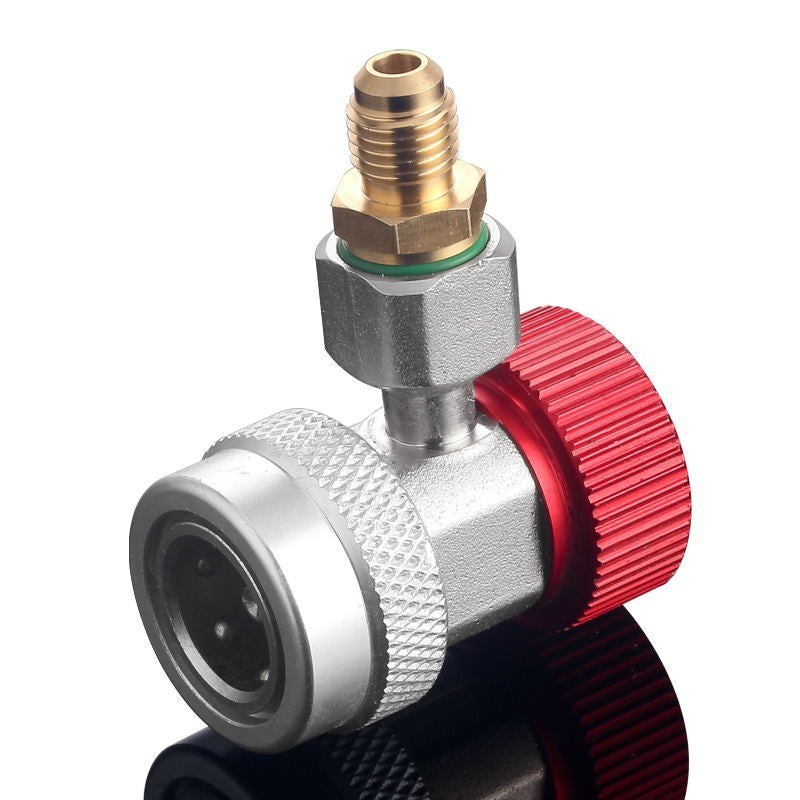 R134A Low/High Coupler Set Car Air Connector for A/C Manifold Gauge Adapter