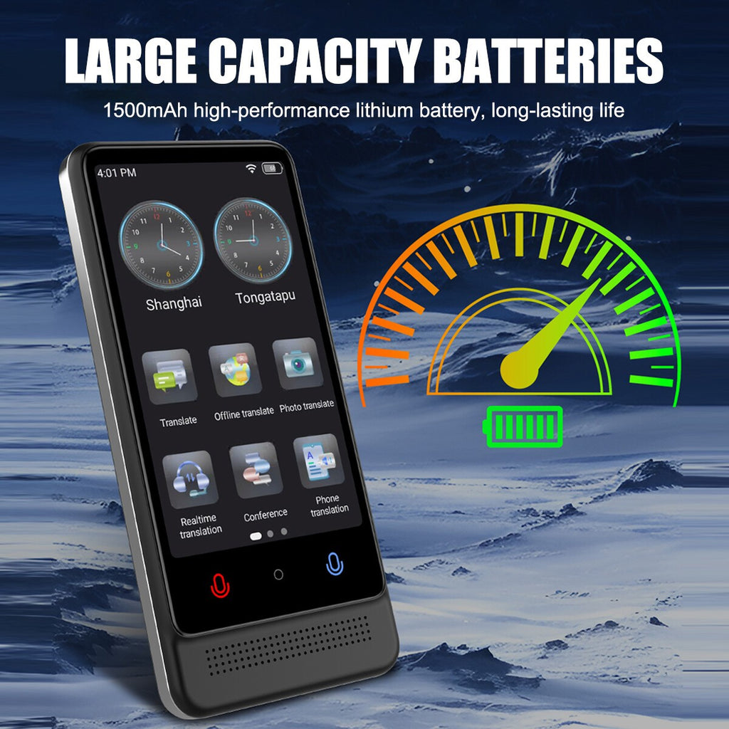 2026 Language Translator Device Real-time Smart Instant Voice 137+ Languages -UK