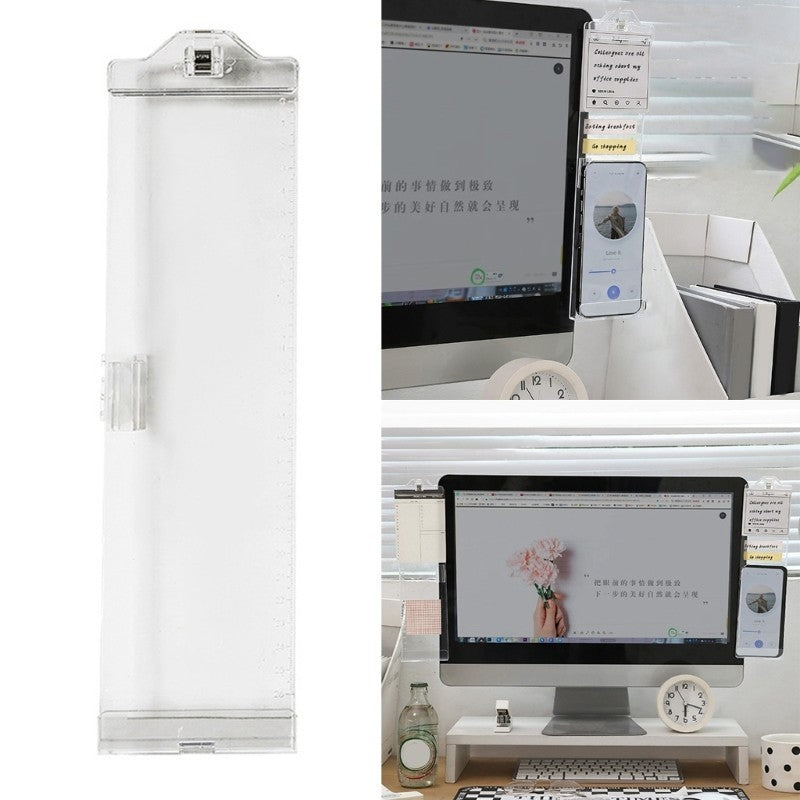Monitor Memo Board for Computer Computer Message Reminder Board Phone Holder
