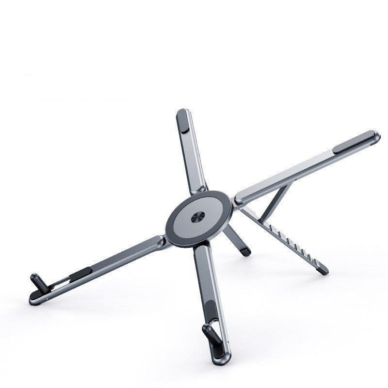360° Adjustable Laptop Stand Foldable Aluminium Cooling Desk Riser