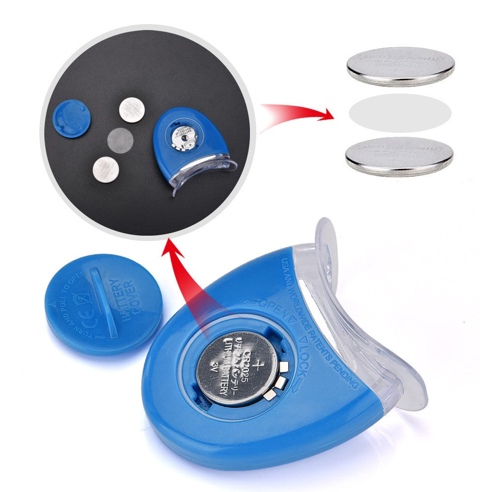 LED Teeth Whitening Light Blue Light Tooth Bleaching Lamp Home Dental Kit