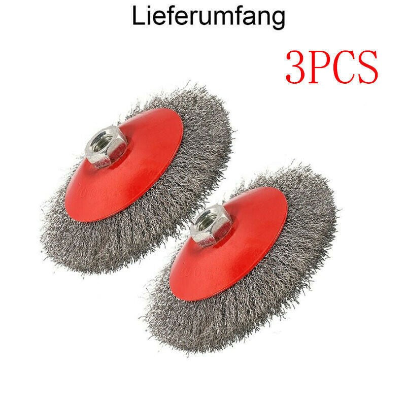 Stainless Steel Wire Brush For Angle Grinder Rotary Die Grinder Removal Wheel
