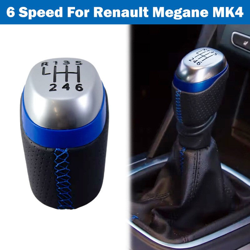 Fit For Renault Megane MK4 (BFB) 2016-2022 5/6 Speed Gear Shift Knob Lever Stick
