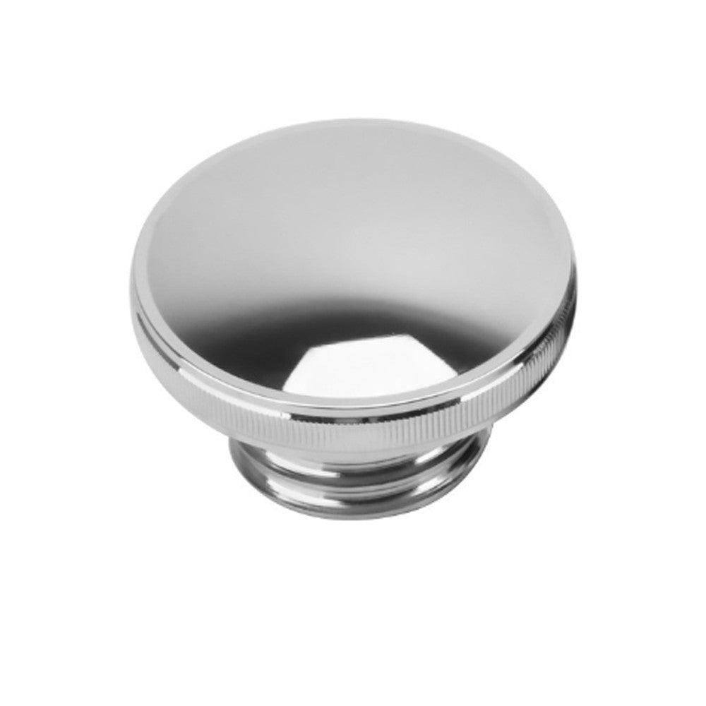 Chrome Aluminium Vented Screw-In Petrol Gas Cap fit Harley-Davidson Tank 1992-17