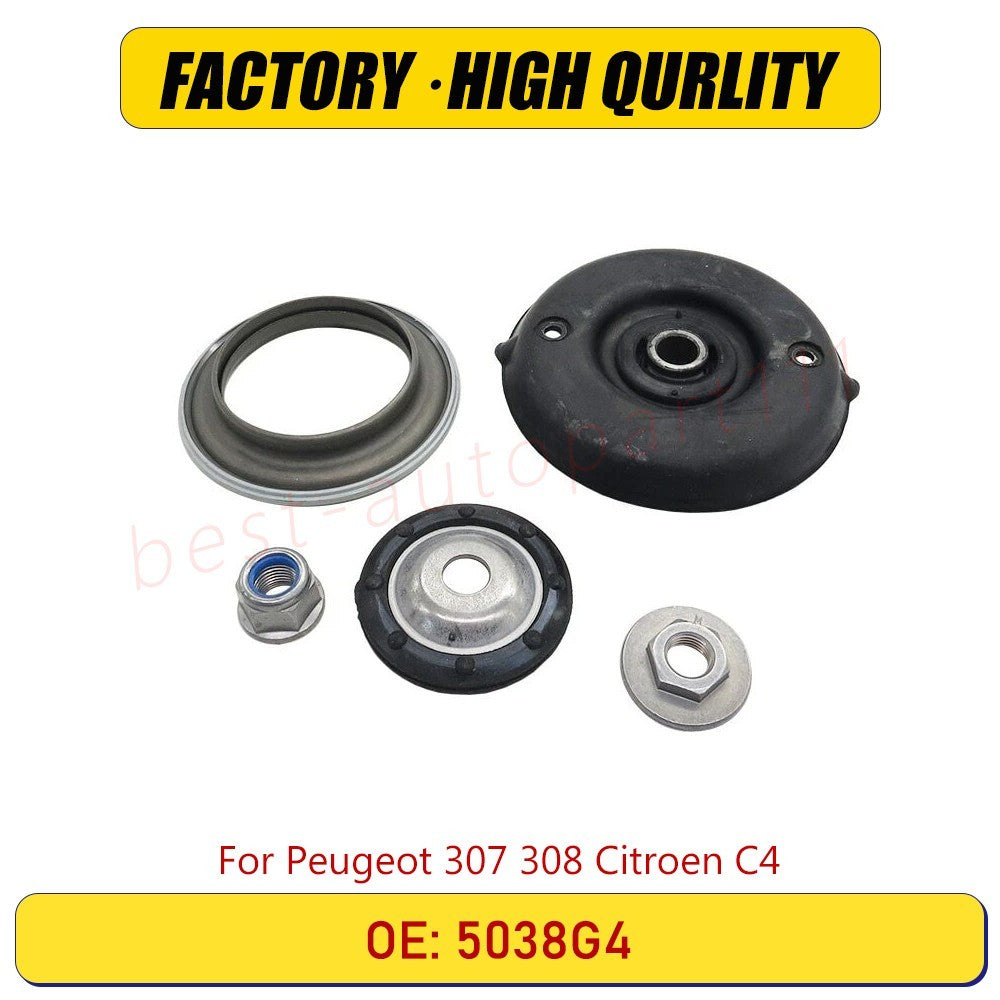 Suspension Strut Kits With Bearing Top Front Axle For Peugeot 307 308 Citroen C4