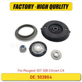 Suspension Strut Kits With Bearing Top Front Axle For Peugeot 307 308 Citroen C4