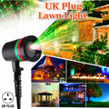 Christmas LED Moving Laser Projector Light Xmas Party Outdoor Landscape Lamp