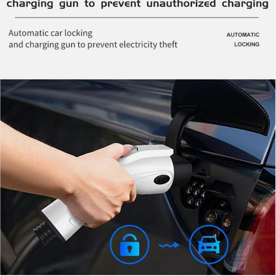 32A 7KW EV Charger Type 2 Electric Car Charging Station With 5M Cable UK