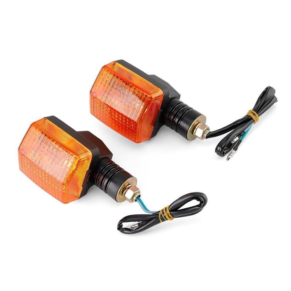 2Pcs Turn Signal Indicator Lights Fit HONDA CB125 CB250 CB500 Twin CB750