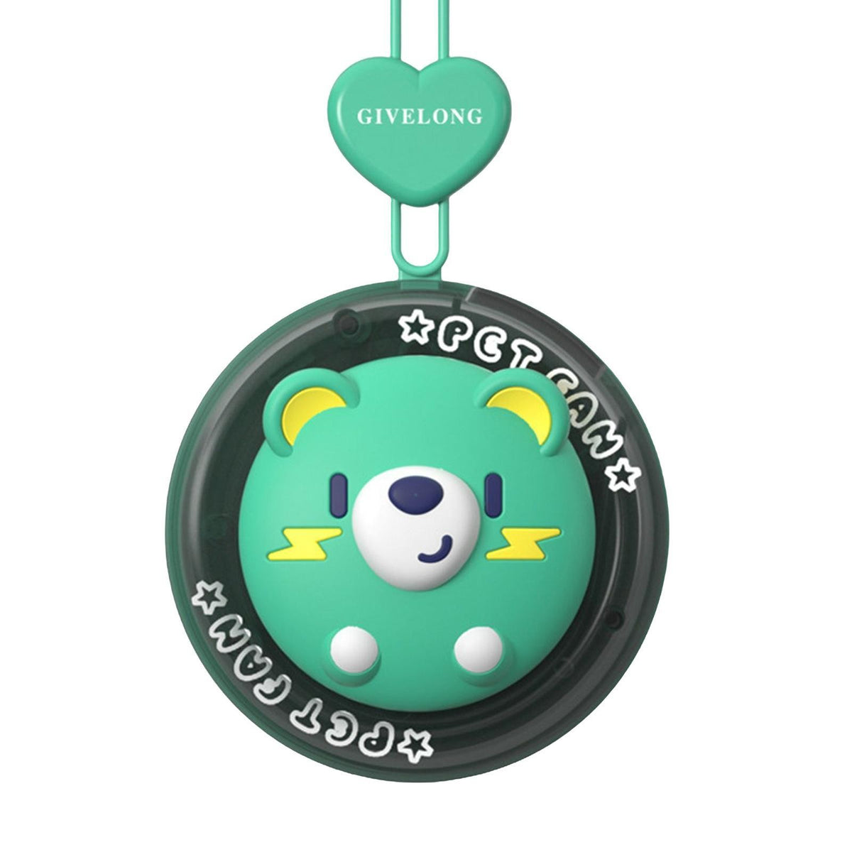 Portable Hanging Neck Cooling Fan Necklace Fan Wearable Adjustable for Indoor.*