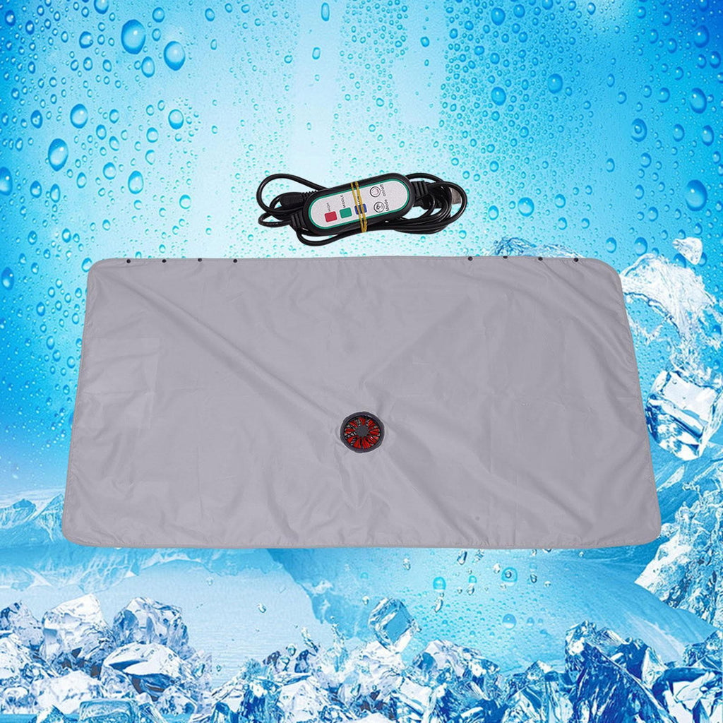 Cooling Blanket with Fan Electric Sun Protection Breathable Summer Blanket.*