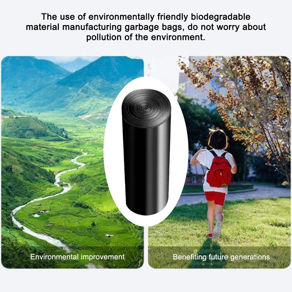 1-10*Portable Degradable Disposable Garbage Bags For Camping Folding Toilet