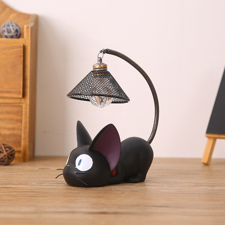 Desk Lamp Cat Form Nightlight Decor Creative Gift Light Bedroom Garden Ornaments
