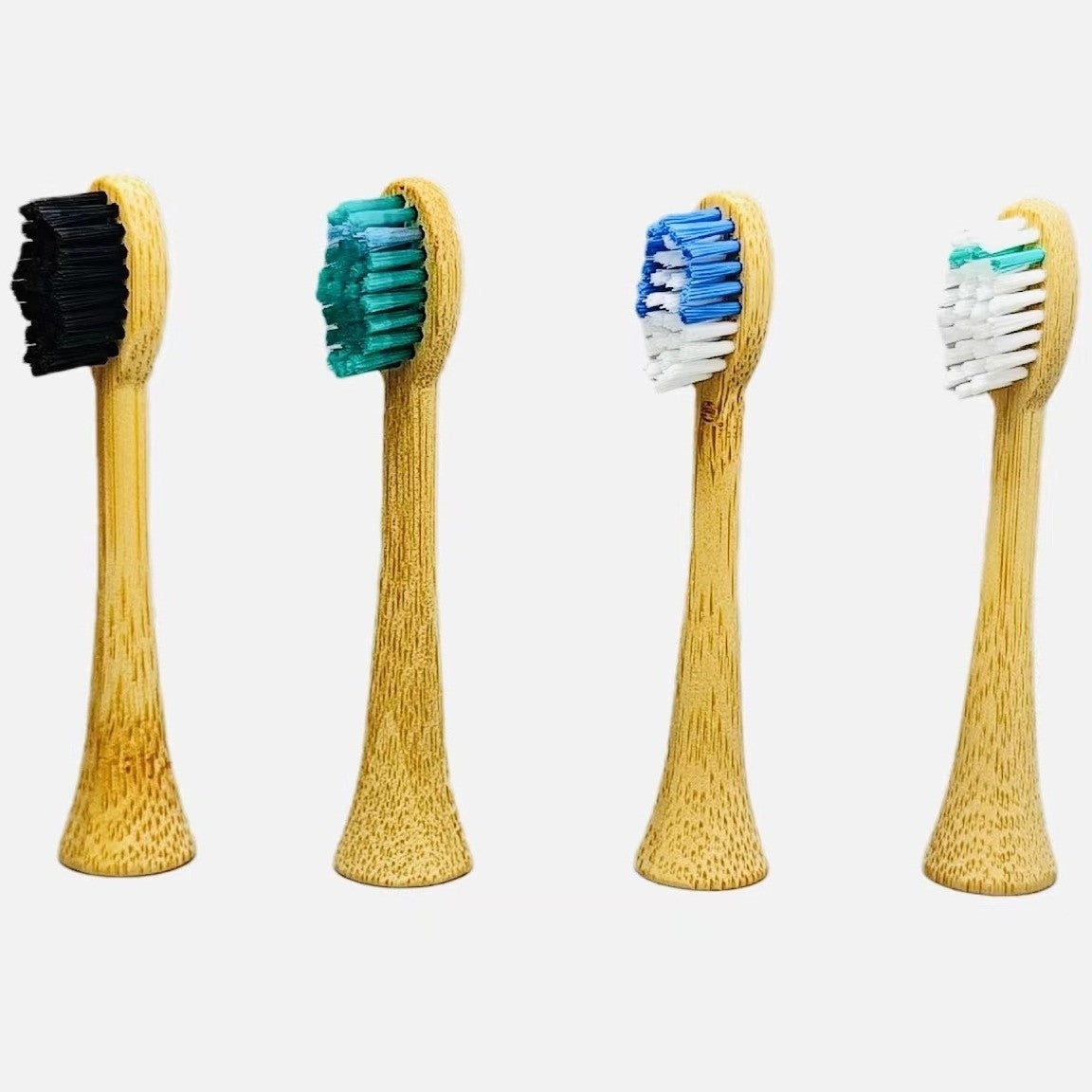 Electric Bamboo Toothbrush Head Bamboo Teeth Environmentally Friendly Coating