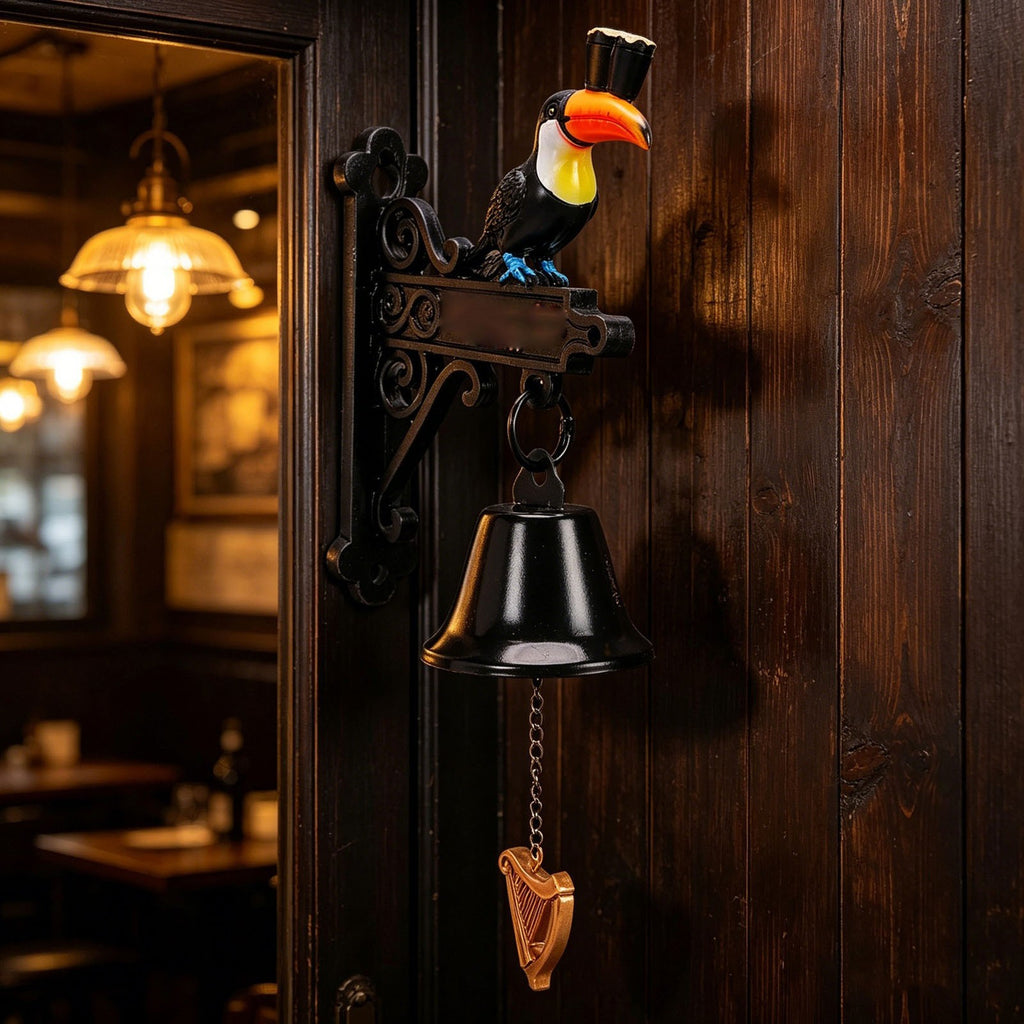 Guinness Beer Doorbell Wall-Mounted Bell 1759 Antique Collector'S Wall Clock.