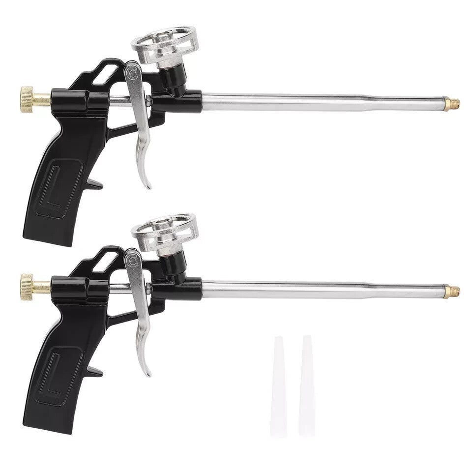 2Pcs Spray Foam Gun Insulation Expanding Filling Sealing Applicator Tool NEW