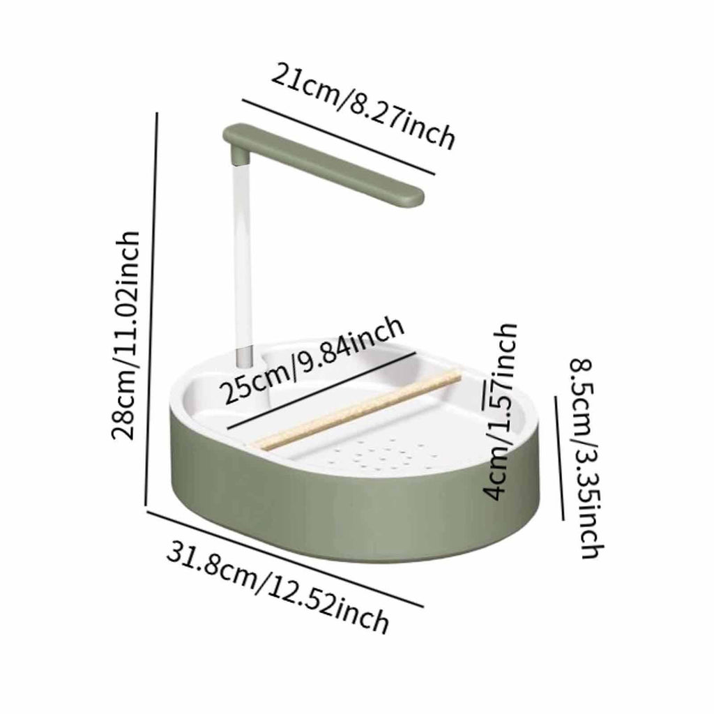 Automatic Bird Bath Tub Shower Box Small Pet For Budgie Parakeet Conure Parrot