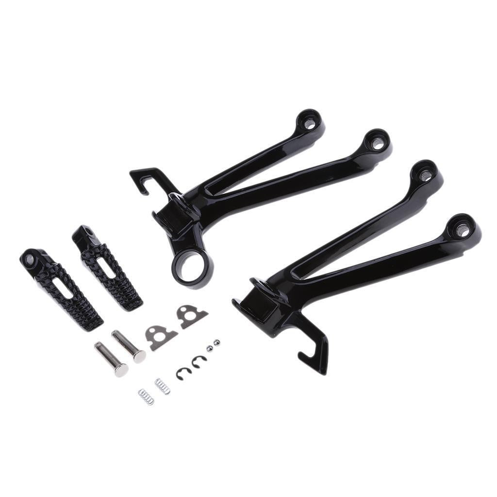 Rear Passenger Foot Peg Footrest Bracket Set For Suzuki GSXR1000 2005-2006