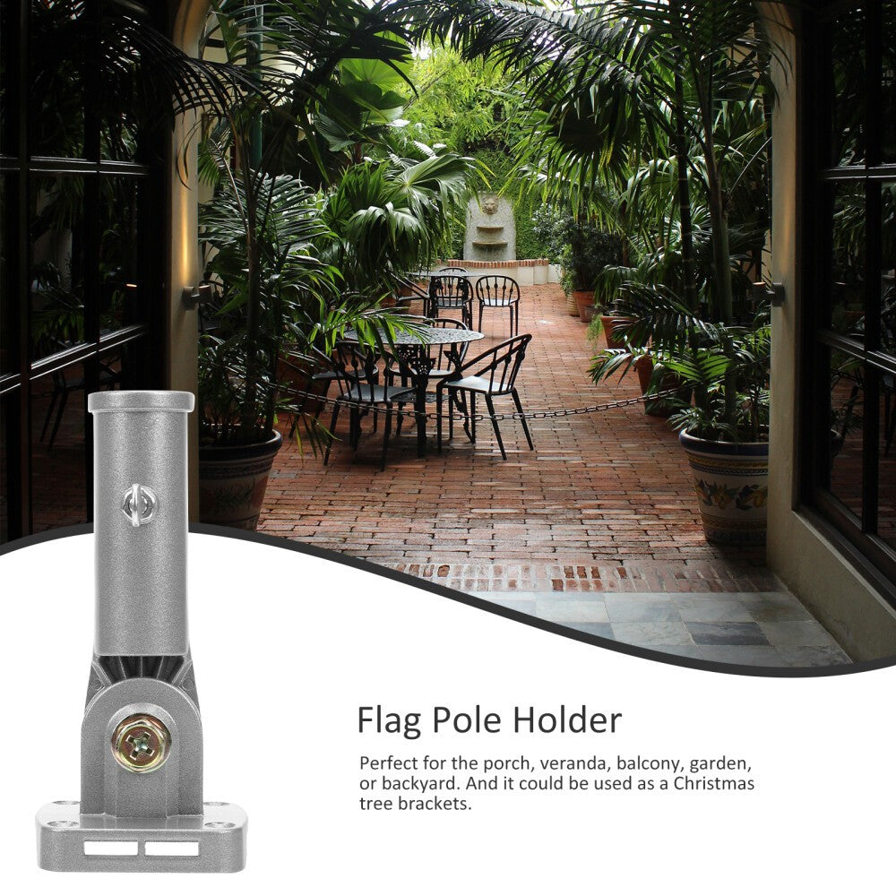 Car Mount Flag Pole Holder Wall Mounted Flagpole Adjustable Holders
