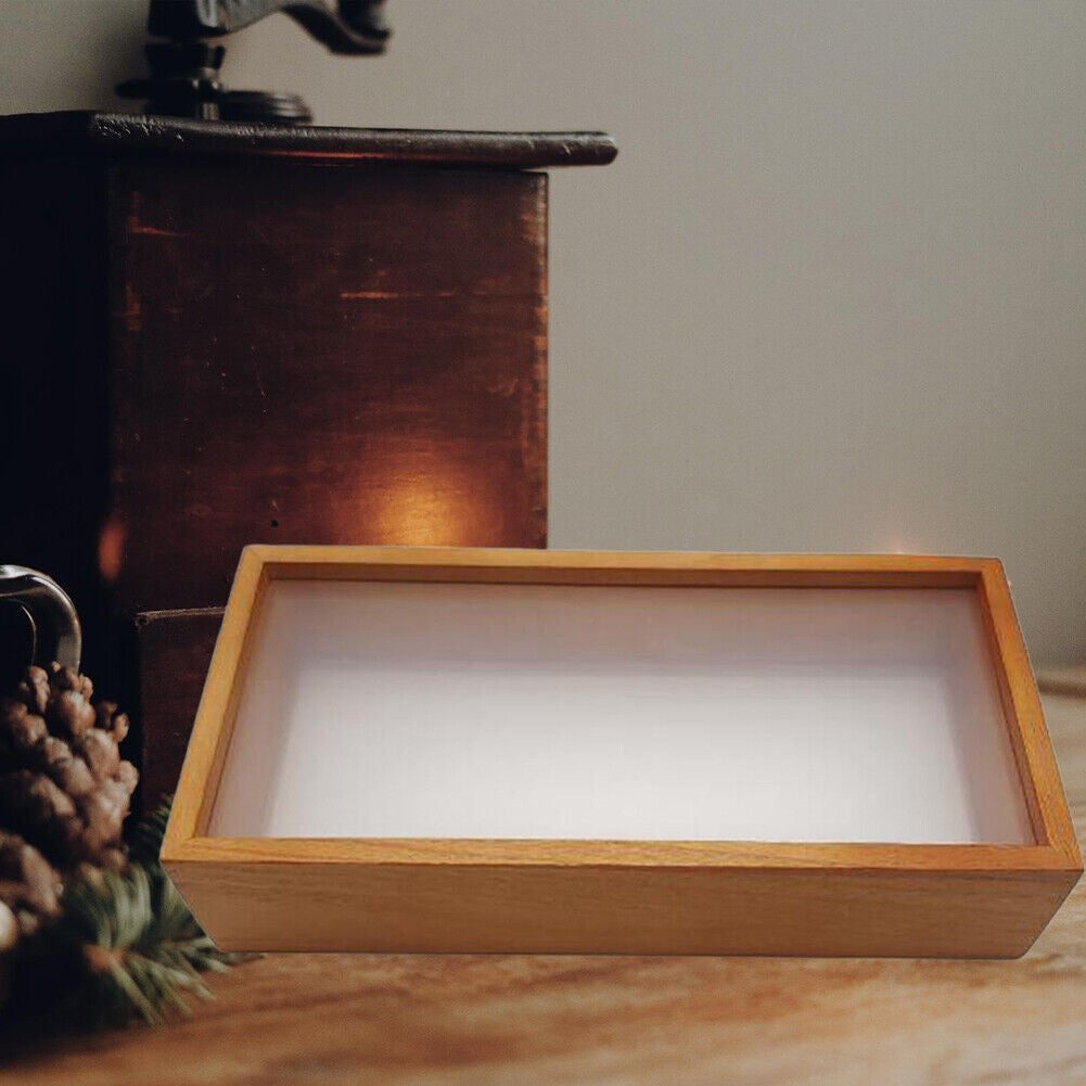 Memory Box Display Case 3D Shadow Frames Wooden Double-Sided Deep Box DIY Crafts