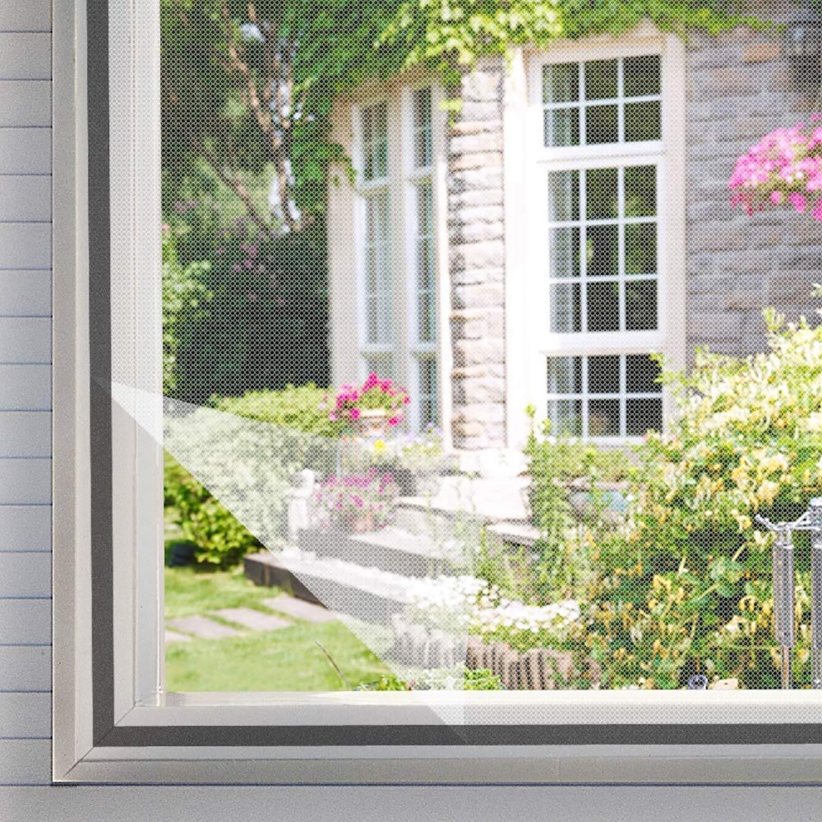 3 pack Window NET Mesh Screen FLY INSECT Mosquito Moth Insect Screen Netting UK