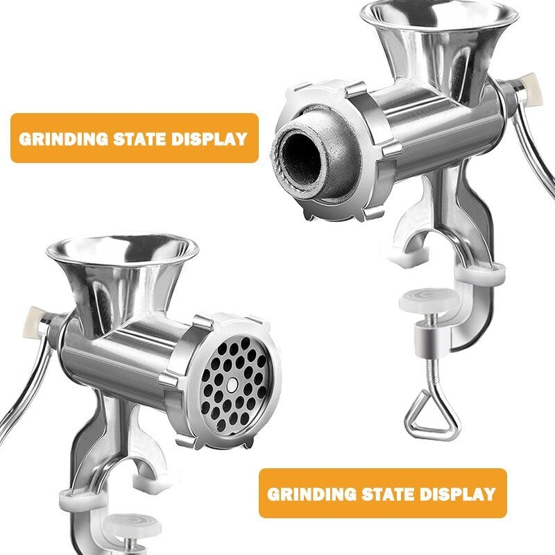 Meat Grinder Manual Sausage Machine Hand Crank Minced Meat Sausage Filler Tool