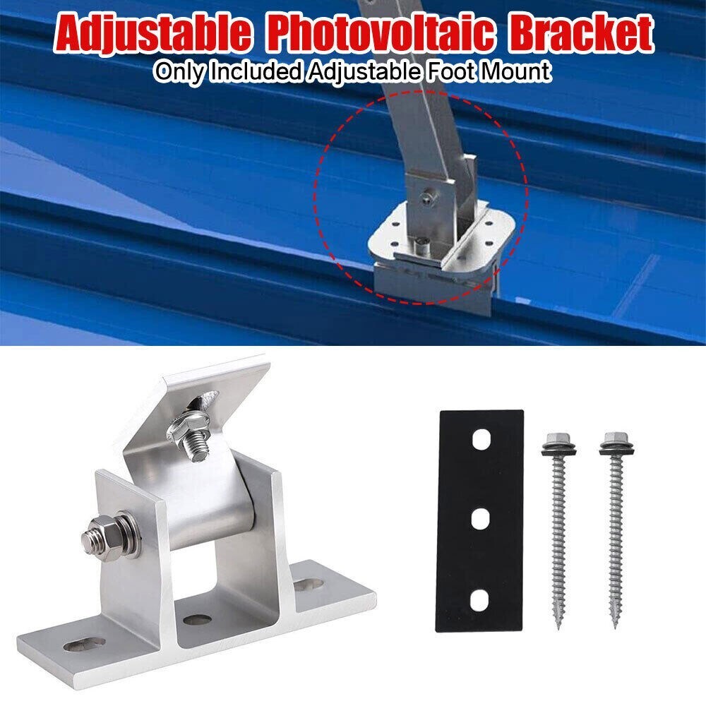 Solar Panel Mounting Brackets Adjustable Angle Solar Panel Tilt Mount Bracket