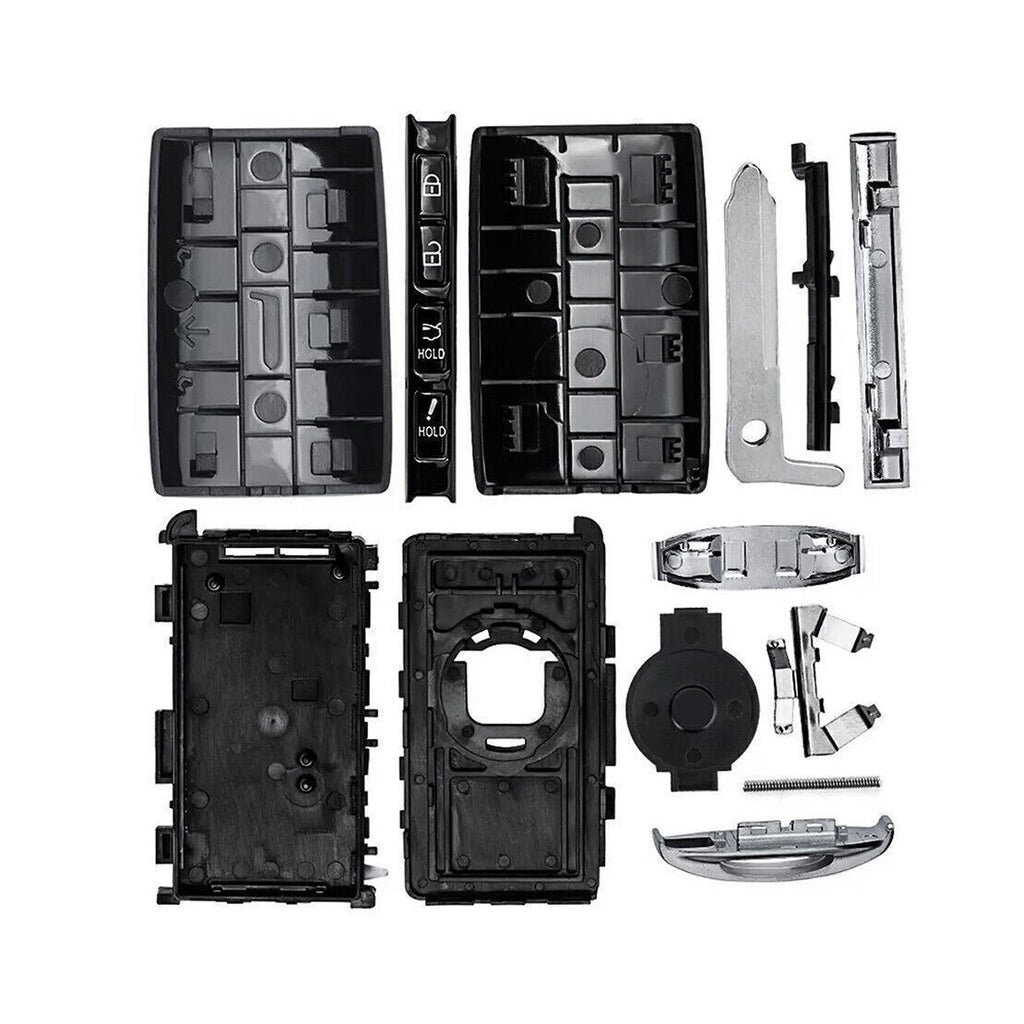 4Button Remote Key Case Shell Fob Fit For Mazda CX-3 CX-30 20-21 CX-5 19-22 cv