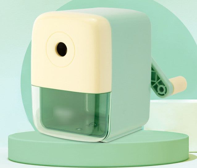 5-Speed Settings Desktop Pencil Sharpener with Sturdy Material Manually Use