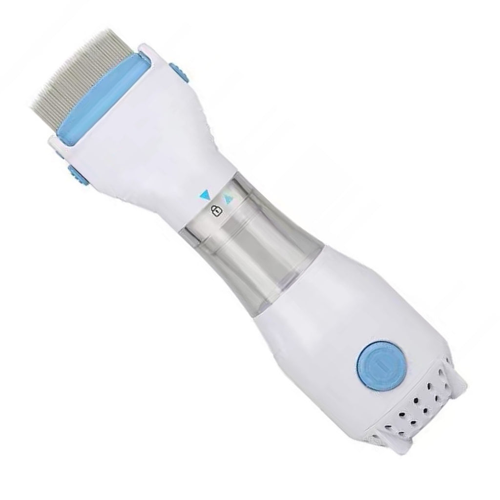 Electric Lice Removal Device Stainless Steel Electric Head Lice Comb For Hair Bl