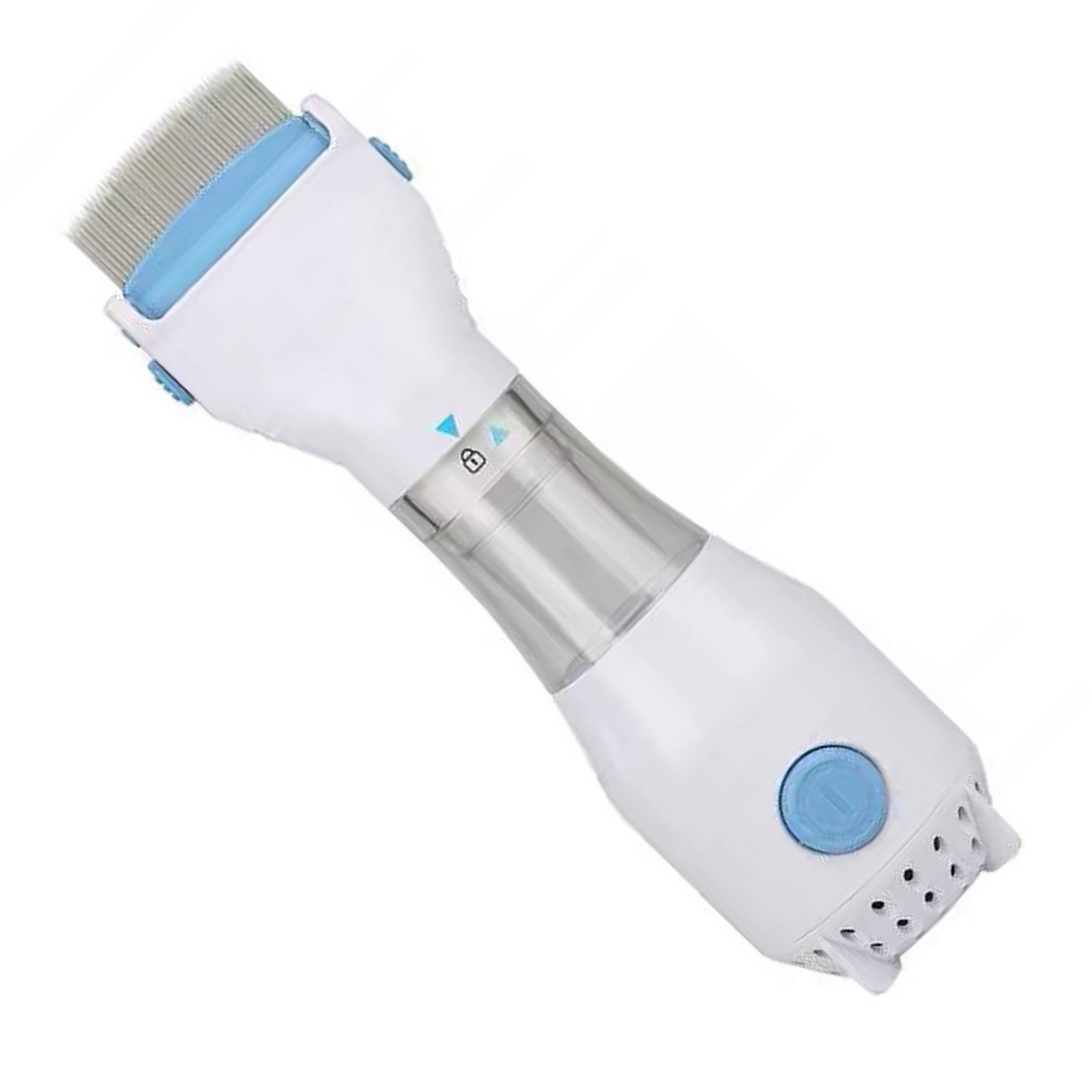 Electric Lice Removal Device Stainless Steel Electric Head Lice Comb For Hair Bl
