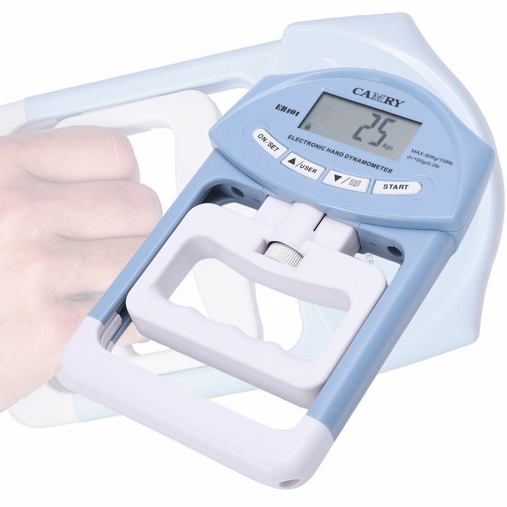 Digital Hand Dynamometer Grip Strength Measurement Meter Auto Capturing HandGrip