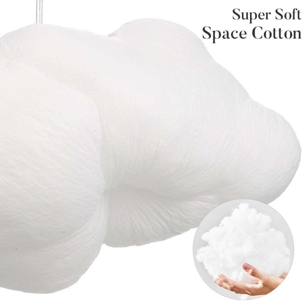 30cm Three-color Pendant lamp for bedroom Floating Clouds Night