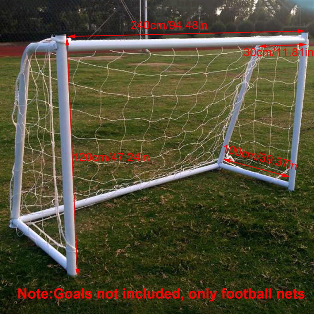 8 X 4ft Football Goal Netting Soccer Post Durable Net Equipment Accessory