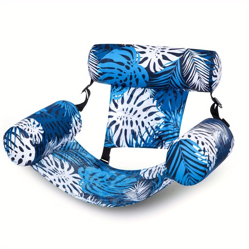 Inflatable Pool Floats Adult PVC Lazy Hammock Pool Floats Floating Lounge Chairs