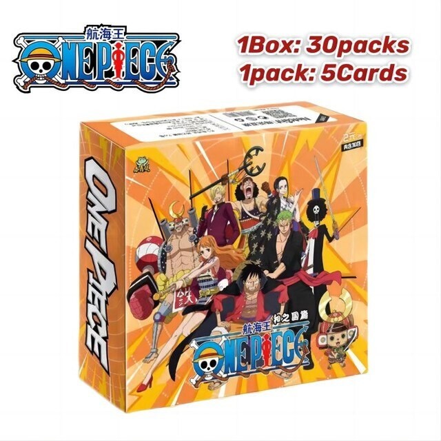 One Piece Trading Card 30 Pack Deluxe Booster Box Anime TCG /1box
