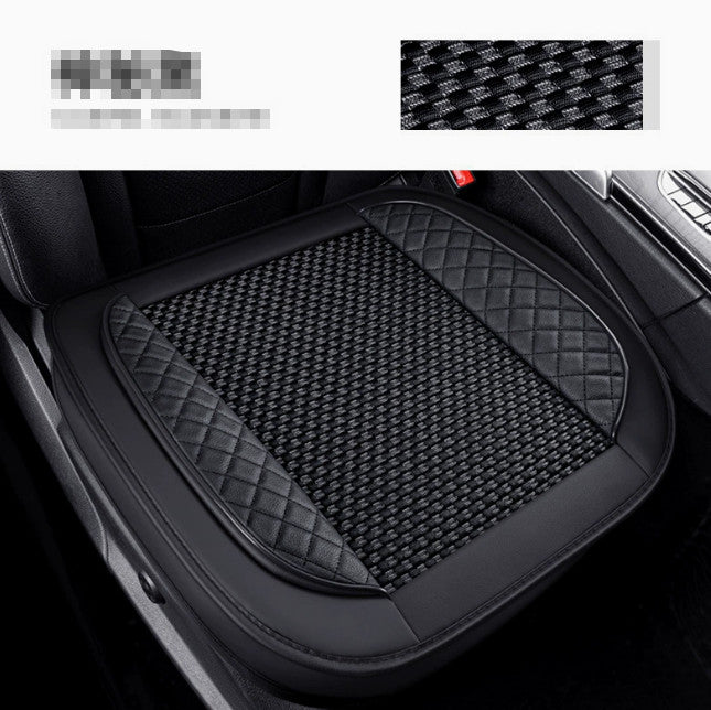 Car Full Surround Front Seat Cover Breathable PU Leather Cushion Mat Universal.*