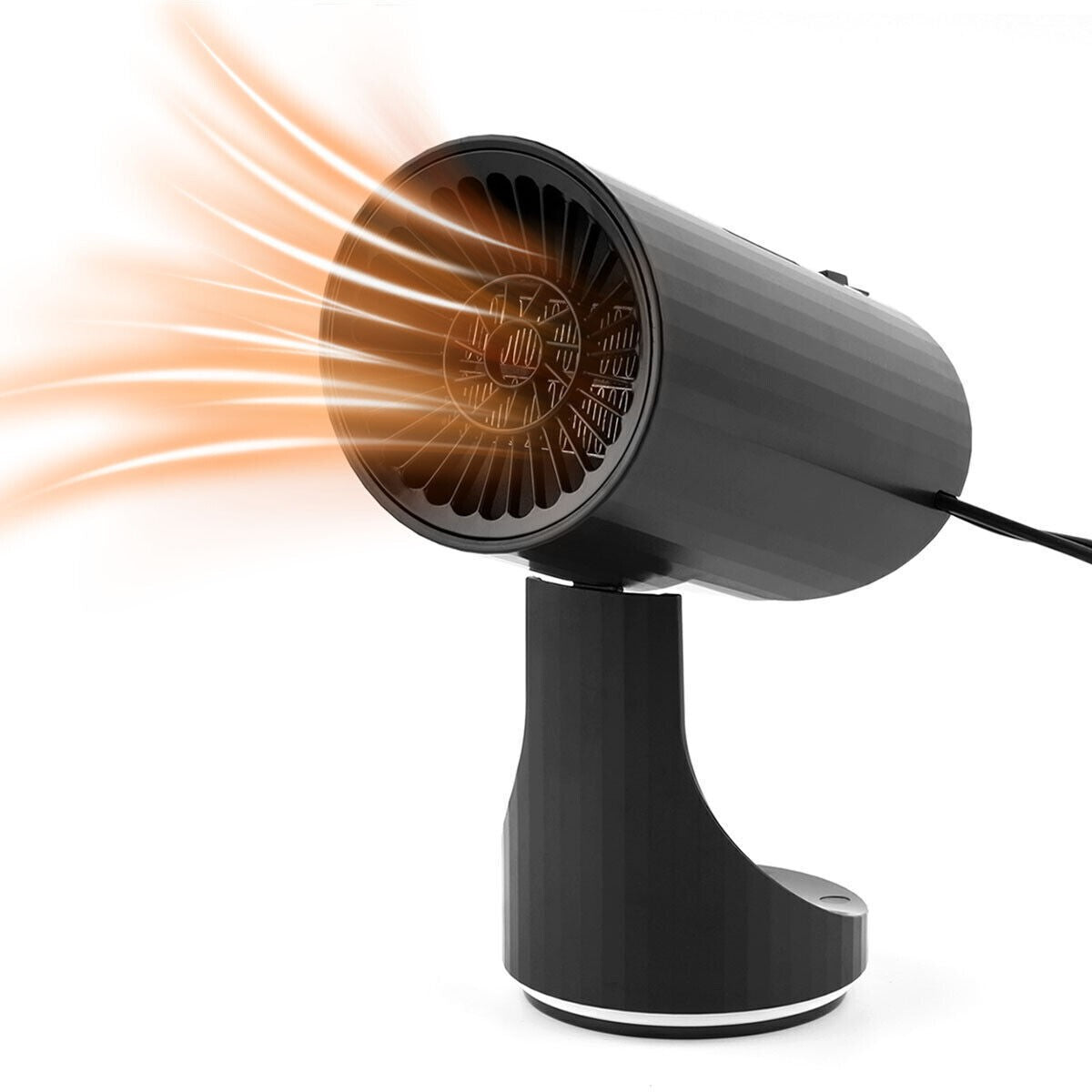 150W Electric Car Heater 12V DC Heating Fan Defogger Defroster Demister Portable
