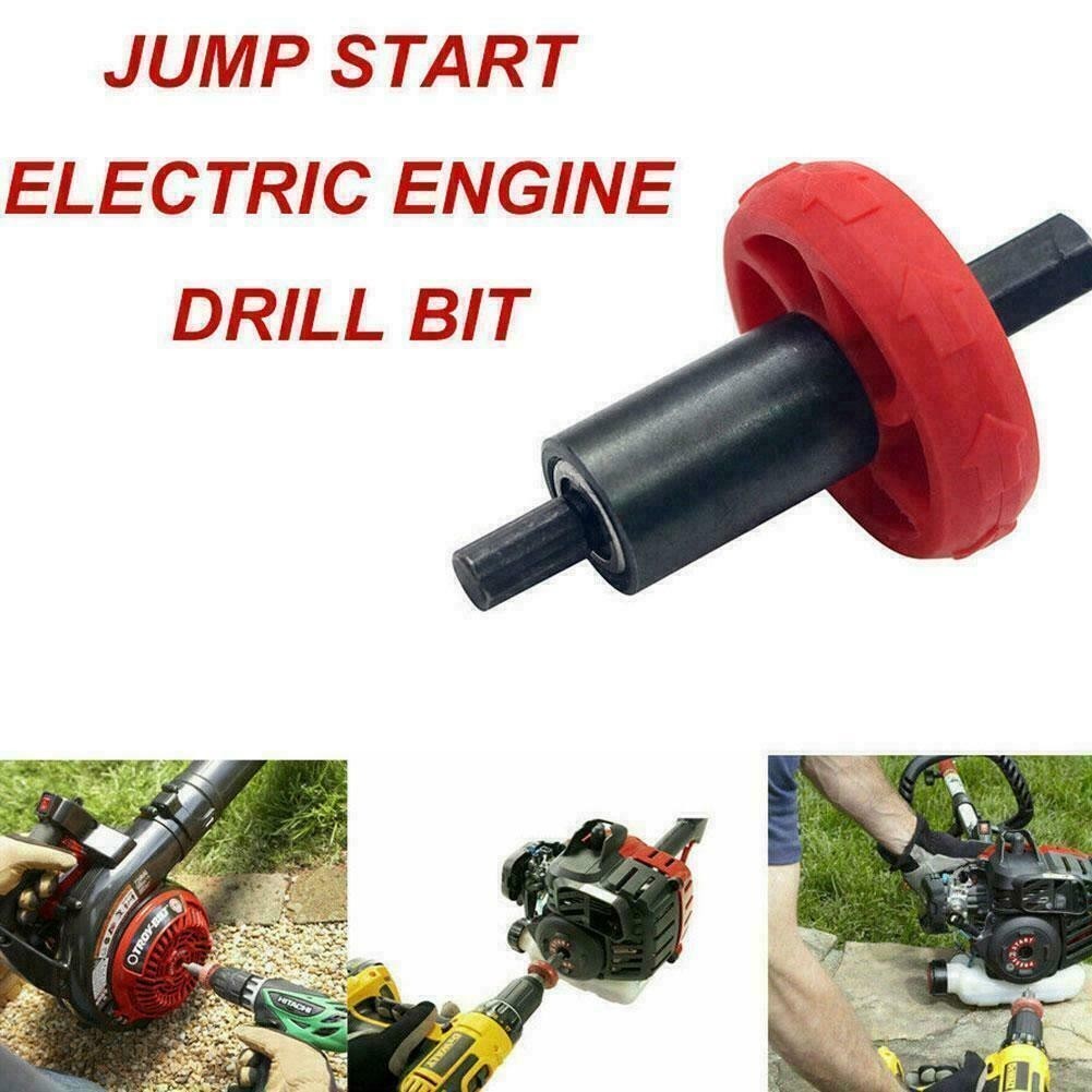 Engine Starter Jump Start Electric Drill Bit Adapter Tool For Gas M5D2 B3C3 X0R9
