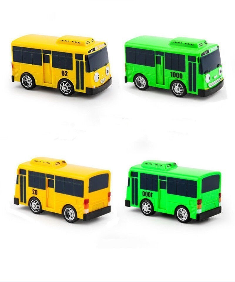 4 pcs Cars Toy The Little Bus TAYO Friends Special Set Tayo Rogi Gani Rani Mini