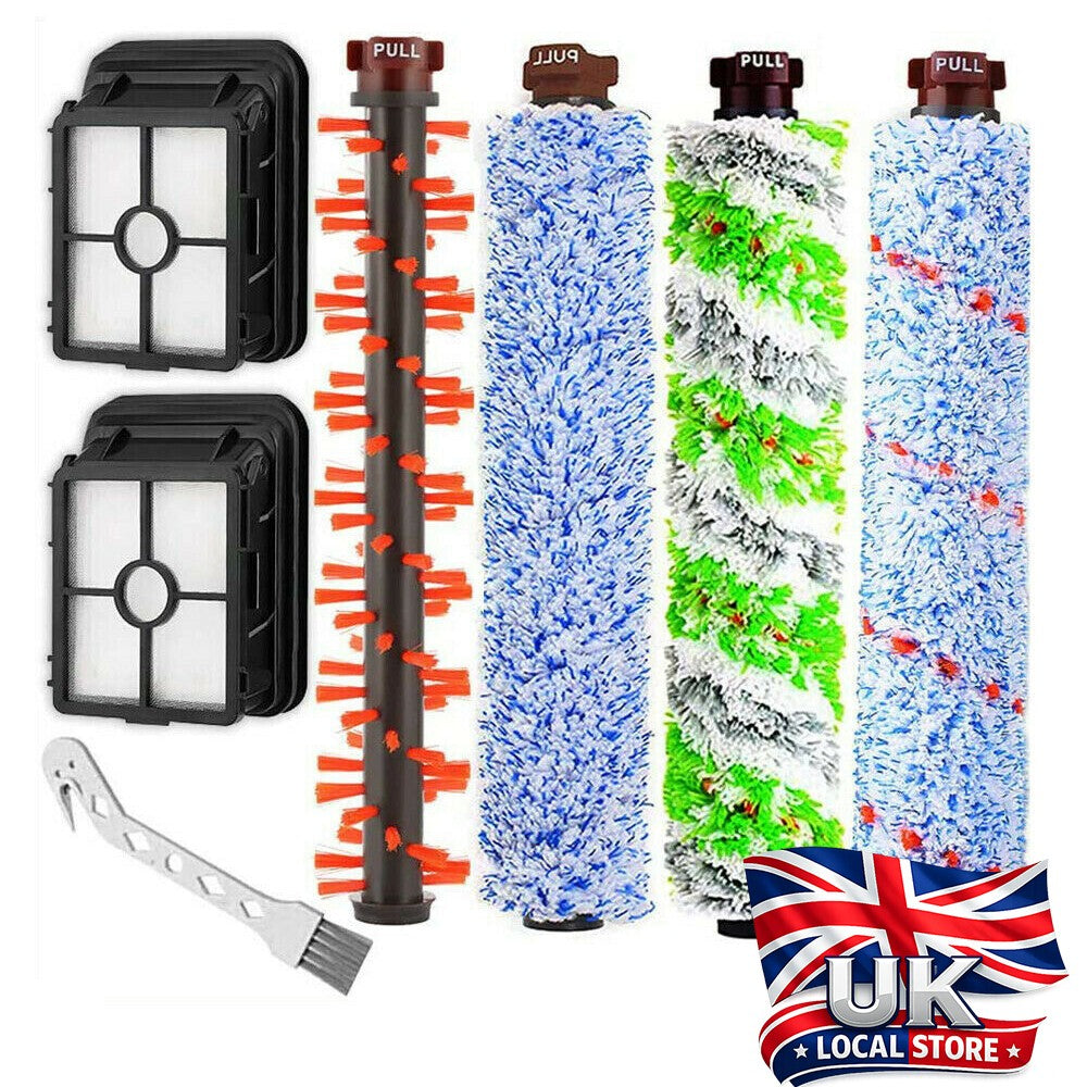 7x Brush Roller Vacuum Filter Sets For Bissell CrossWave 1868F,17132,2225N 1866F