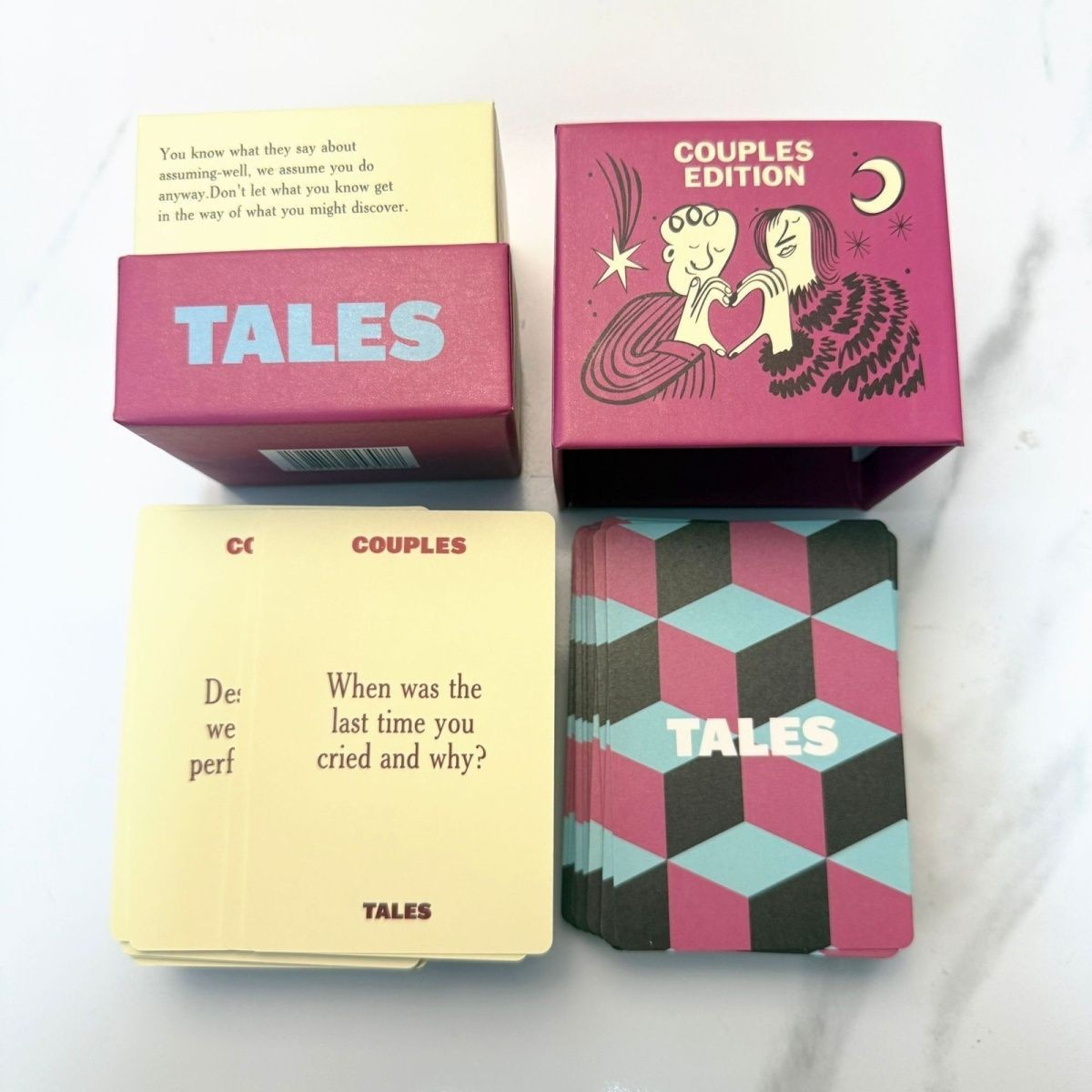 150 Conversation Starter Cards Family/Couple Edition for Gathering Party Travel