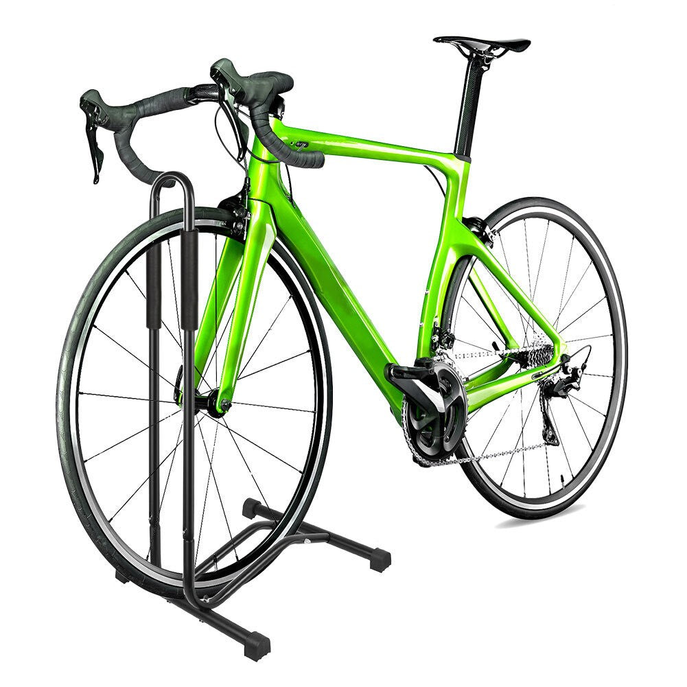 Bike Stand Adjustable Floor Vertical Parking Rack Bicycle Storage Holder Display