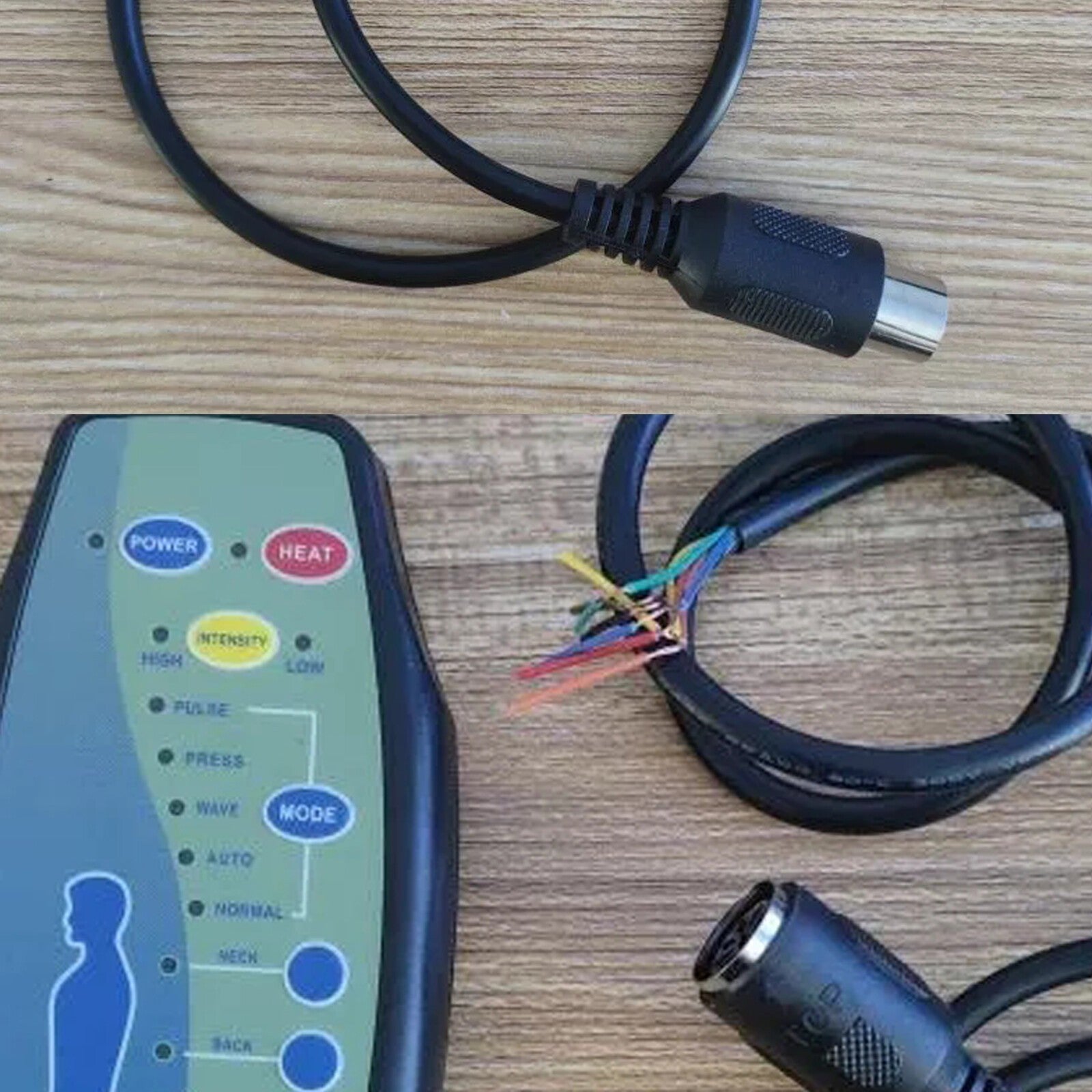 8 Female Pin Remote For Massage Power Lift Recliner Chair Hand Controller DC12V
