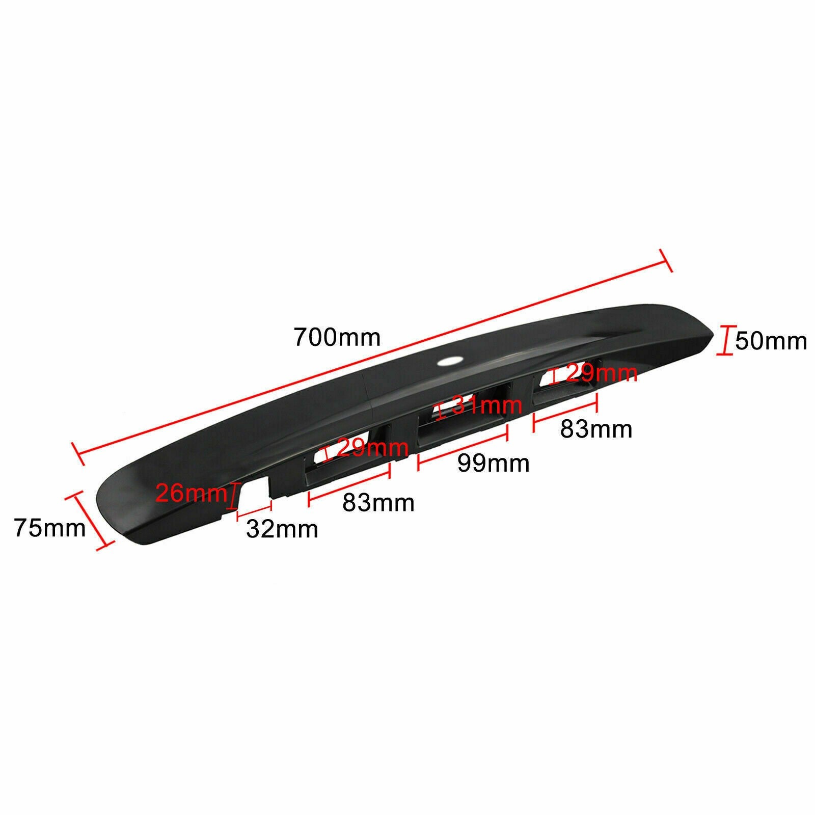 Fit Nissan Qashqai MK1 J10 2007-2013 Rear Tailgate Boot Door Handle Trim Cover